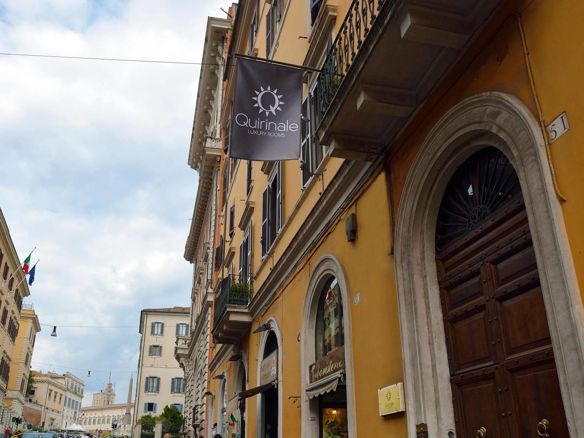 Quirinale Luxury Rooms Rome Bagian luar foto